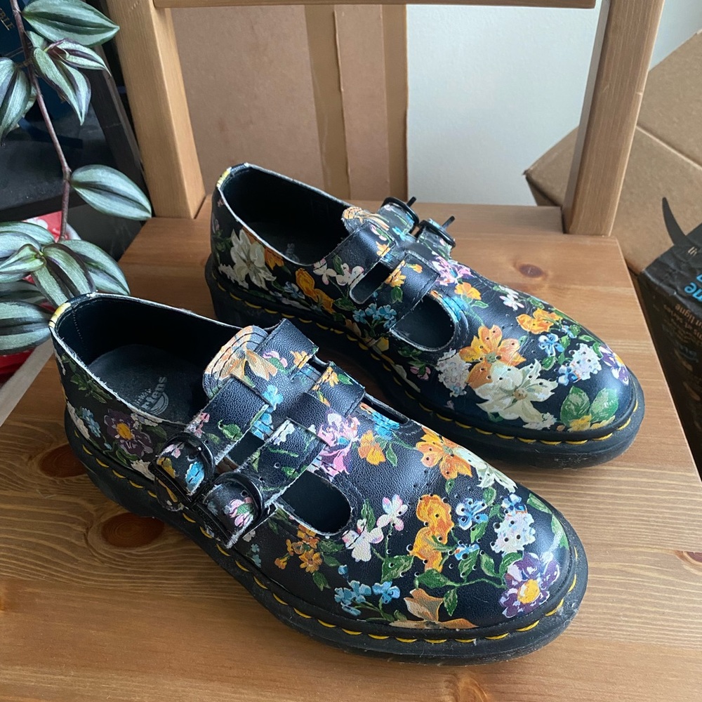 Limited Edition Floral Dr. Martens Mary Janes